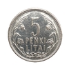 5 лит 1925 год.Литва.Серебро.