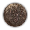 Деньга 1760 год.Елизавета I.Медь.