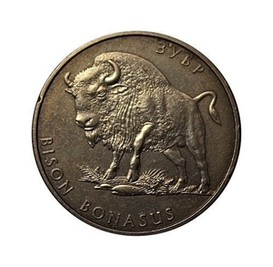 2 гривны 2003 год.Зубр.Бизон.Украина.