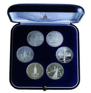 Набор Олимпиада 1980 Proof (староделы) редкий.(2)