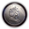 5 долларов 2010 год «Розы».Острова Кука.Серебро
