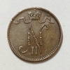 1 пенни 1905 год.Николай II.Русская Финляндия.Медь.