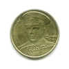 2 рубля 2001 год "Юрий Гагарин" спмд из оборота.VF