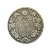 25 центов 1919 год.Георг V.Канада.Серебро.