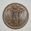 1 пенни 1914 год.Николай II.Русская Финляндия.Медь.