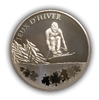 10 евро 2009 год.Олимпиада в Ванкувере.Зимние игры.Лыжи.Франция.Серебро.