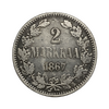 2 марки 1867 год S.Александр II.Русская Финляндия.Копия.