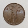 1 пенни 1908 год.Николай II.Русская Финляндия.Медь.(2)