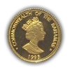 1 доллар 1995 год.Фламинго.Фауна.Багамские острова.Золото 999 пробы.