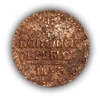 1/4 копейки серебром 1843 год.Николай I.Медь