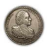 Монета новая цена полтина 1722 год.Пётр.Копия в серебре.