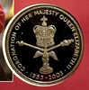 50 пенсов 2003 год.50 лет коронации королевы Елизаветы II.Остров Вознесения.В конверте.