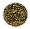 1 копейка 1729 год Москва.Крестовая.Всадник.Петр II.Медь.