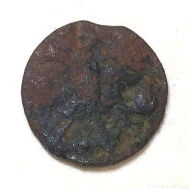 Полушка 1722 год.Петр I.Медь