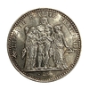 10 франков 1967 год.Геркулес.Франция.Серебро.