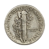 10 центов (1 дайм) 1937 год W.Меркурий.Свобода.США.Серебро.