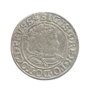 1 грош 1533 год.Сигизмунд I.Польша.Серебро.