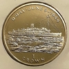1 крона 1994 год.50 лет операции Оверлорд в WWII.Флот.Остров Мэн.В конверте.