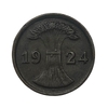 2 рентенпфенинга 1924 год.Веймарская республика.Германия.Бронза. И 