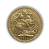 1 соверен 1886 год.Австралийский соверен.Австралия.Золото.