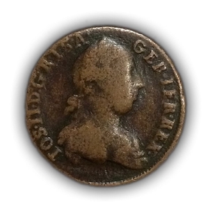 1 крейцер 1774 год S.Австро-Венгрия.Медь.
