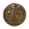 Полушка 1759 год.Елизавета I.Медь.Копия.