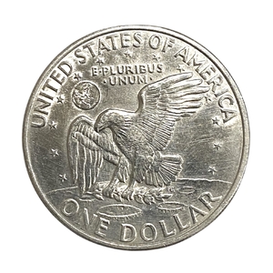 1 доллар 1971 год D.Лунный доллар.Эйзенхауер.США.