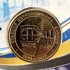 Юбилейный жетон метро в блистере 2016 год «50 лет станции метро Дачное».