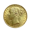 1 соверен 1871 год.Австралийский соверен.Австралия.Золото.