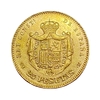 25 песет 1878 год.Альфонсо XII.Испания.Золото.