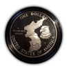 1 доллар США 1991 год "38 лет войне в Корее".Серебро.Proof