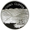 25 долларов 2003 год "China Clipper".Серебро