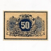 50 копеек 1918 год.Денежный знак.Екатеринодарская Краевая Контора Государственного Банка.Екатеринодар (Краснодар).Бона.aUNC.