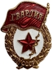 Знак Гвардия.Армия СССР.Латунь,эмаль,винт.