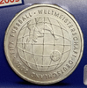 10 евро 2005 год.Чемпионат Мира по футболу.FIFA 2006.Германия.Серебро.Блистер-открытка.