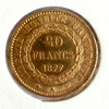 20 франков 1877 год.Франция.Proof