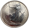 2 фунта 2000 год.Британика.Великобритания.Серебро.