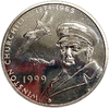 50 пенсов 1999 год.125 лет со Дня Рождения Уинстона Черчиля.Авиация.Тристан-да-Кунья.