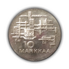 10 марок 1967 год "50 лет независимости Финляндии 1917-1967".Ag