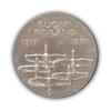 10 марок 1967 год "50 лет независимости Финляндии 1917-1967".Ag