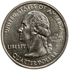 25 центов (квотер) 2004 год.Двор D.Висконсин.Штаты и территории.США.