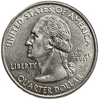 25 центов (квотер) 2005 год.Двор D.Калифорния.Штаты и территории.США. 