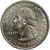 25 центов (квотер) 2005 год.Двор D.Орегон.Штаты и территории.США. 