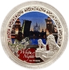 2 доллара 2012  год "Белые ночи в Санкт-Петербурге".Серебро.Острова Ниуэ.В футляре с сертификатом.