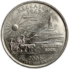 25 центов (квотер) 2006 год.Двор P.Небраска.Штаты и территории.США. 