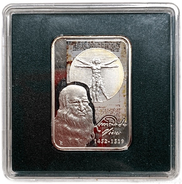 10 динар 2008 год "Леонардо Давинчи.Мадонна.Джаконда".Андорра