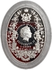 5 седи 2014 год.Подсвечник.Ренессанс.Республика Гана.Серебро.В коробке с сертификатом.