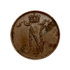 1 пенни 1895 год.Николай 2.Русская Финляндия.Медь.