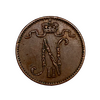 1 пенни 1905 год.Николай 2.Русская Финляндия.Медь.