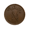 5 пенни 1912 год.Николай II.Русская Финляндия.Медь.